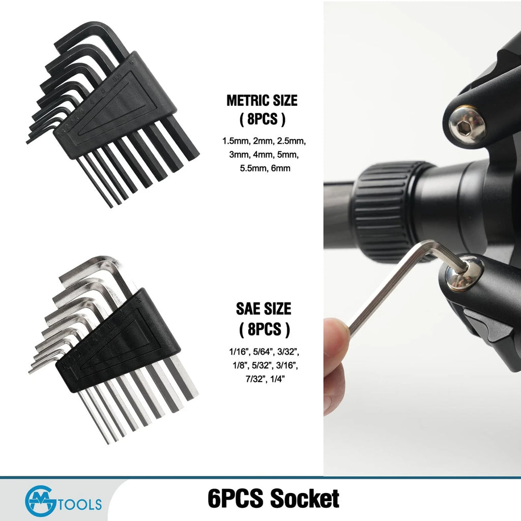 118PCS Magnetic Screwdriver Set, Screwdriver Set with Plastic Racking, Precis...