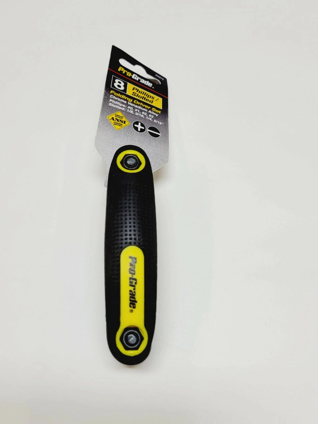 8pc Folding Phillips/Slotted Driver Set