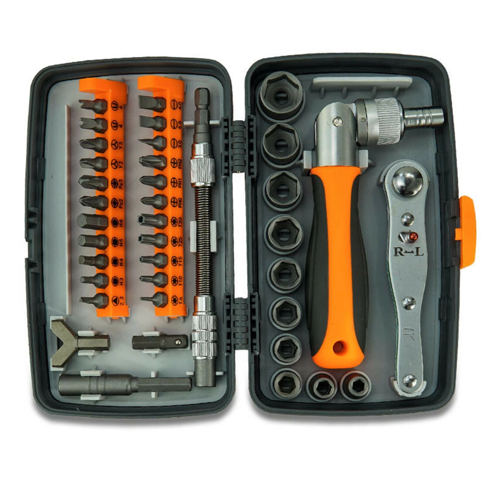 38 in 1 Labor-saving Ratchet Multipurpose Screwdriver Bit Repair Tool set