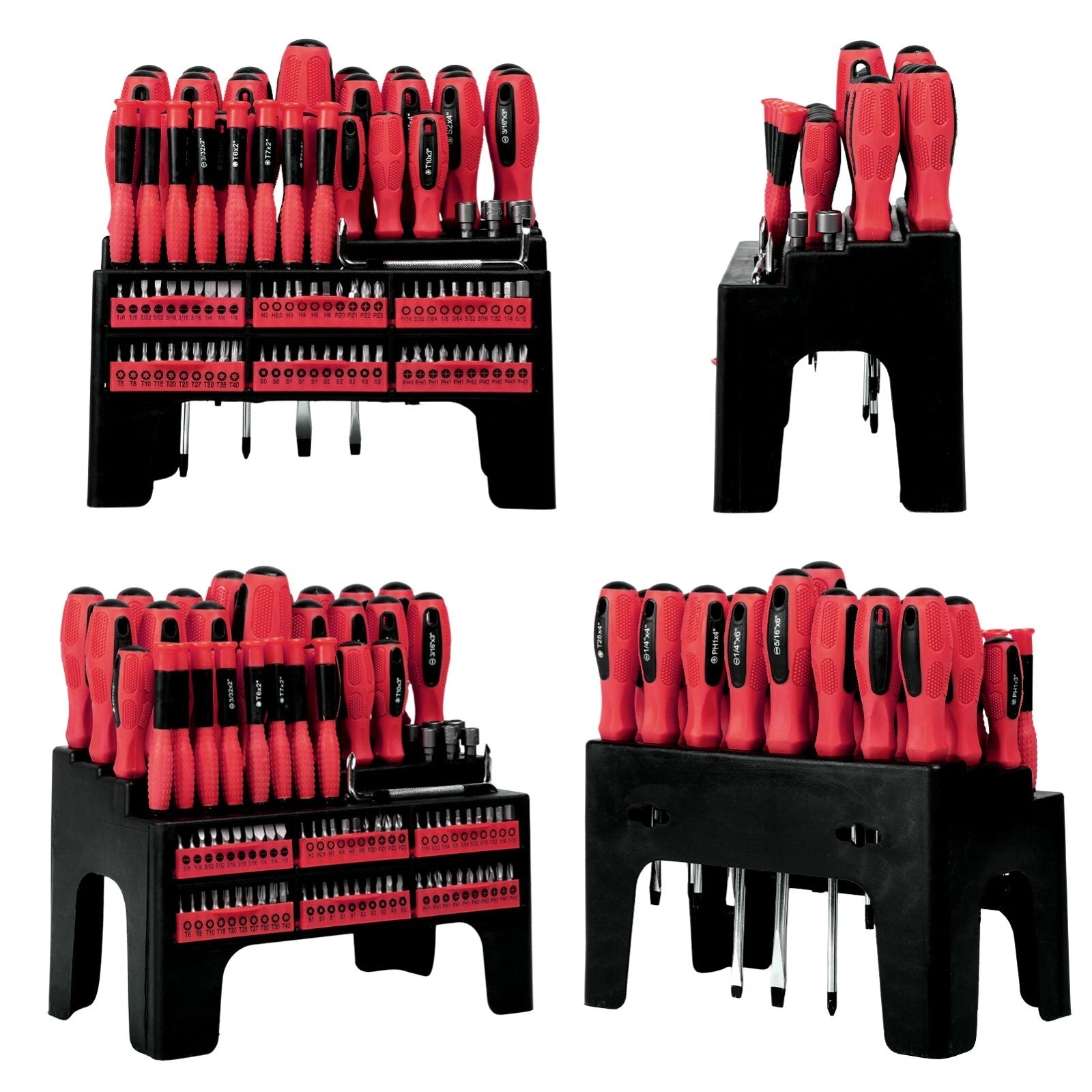 100pc Multi-Tool Screwdriver Set w/ Stand for Home Repair & DIY