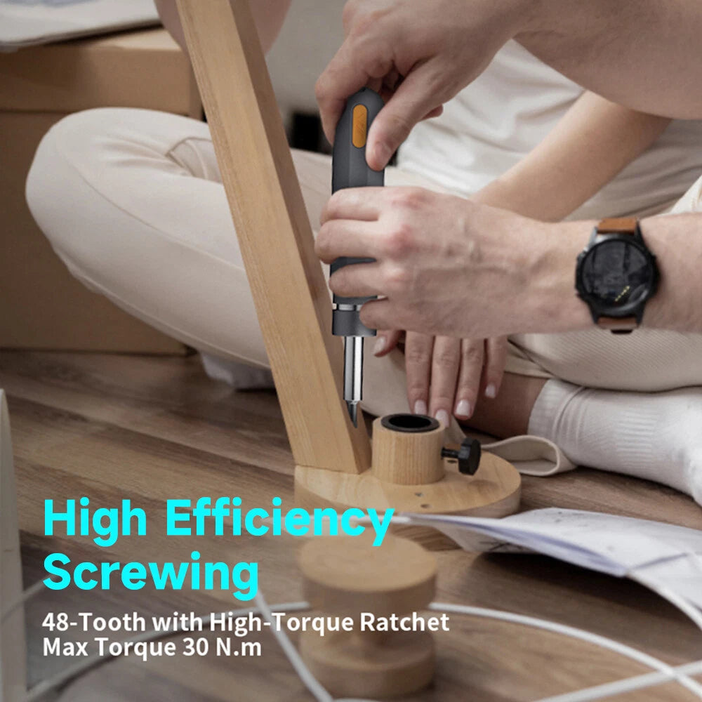 50Nm Torque Ratchet Screwdriver Set 28-in-1 Multifunctional`