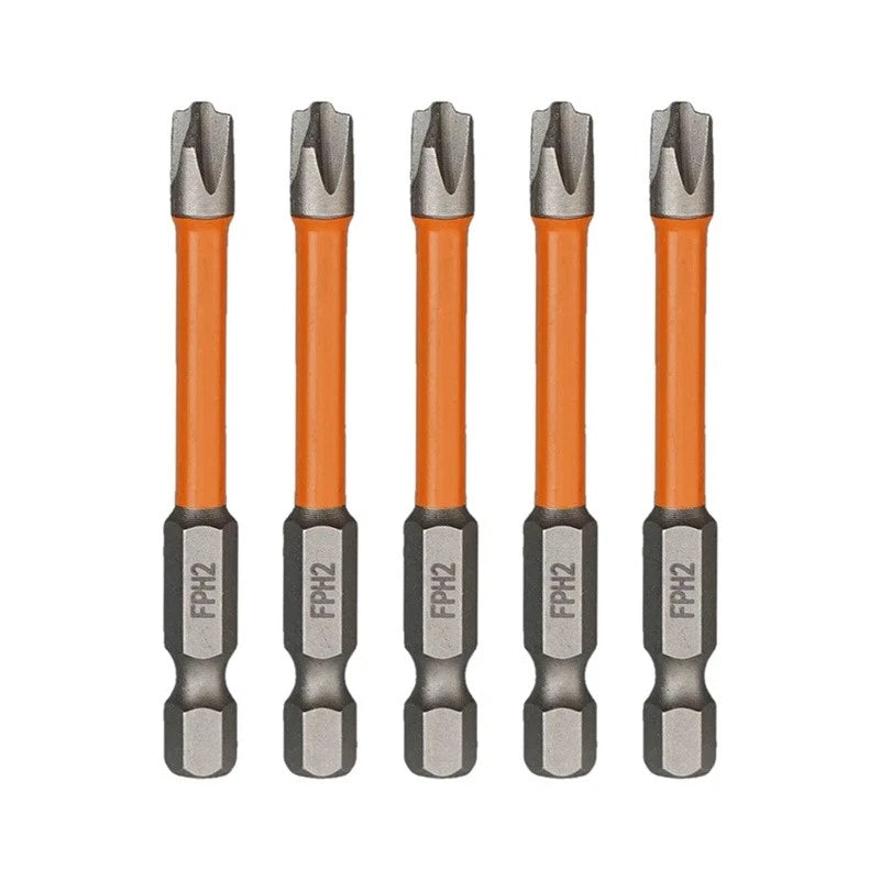 10pcs Magnetic Special Slotted Cross Screwdriver Bit For Electrician FPH2 - USA