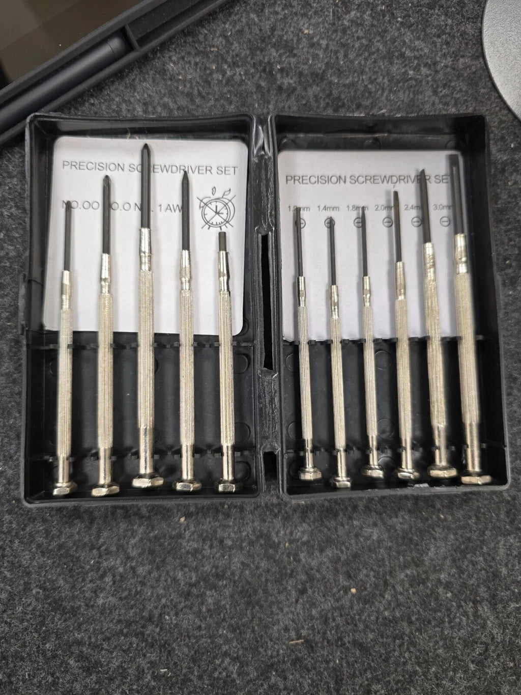 11 pc Mini Screwdriver Set repair tools for phone glasses watch jewelry computer