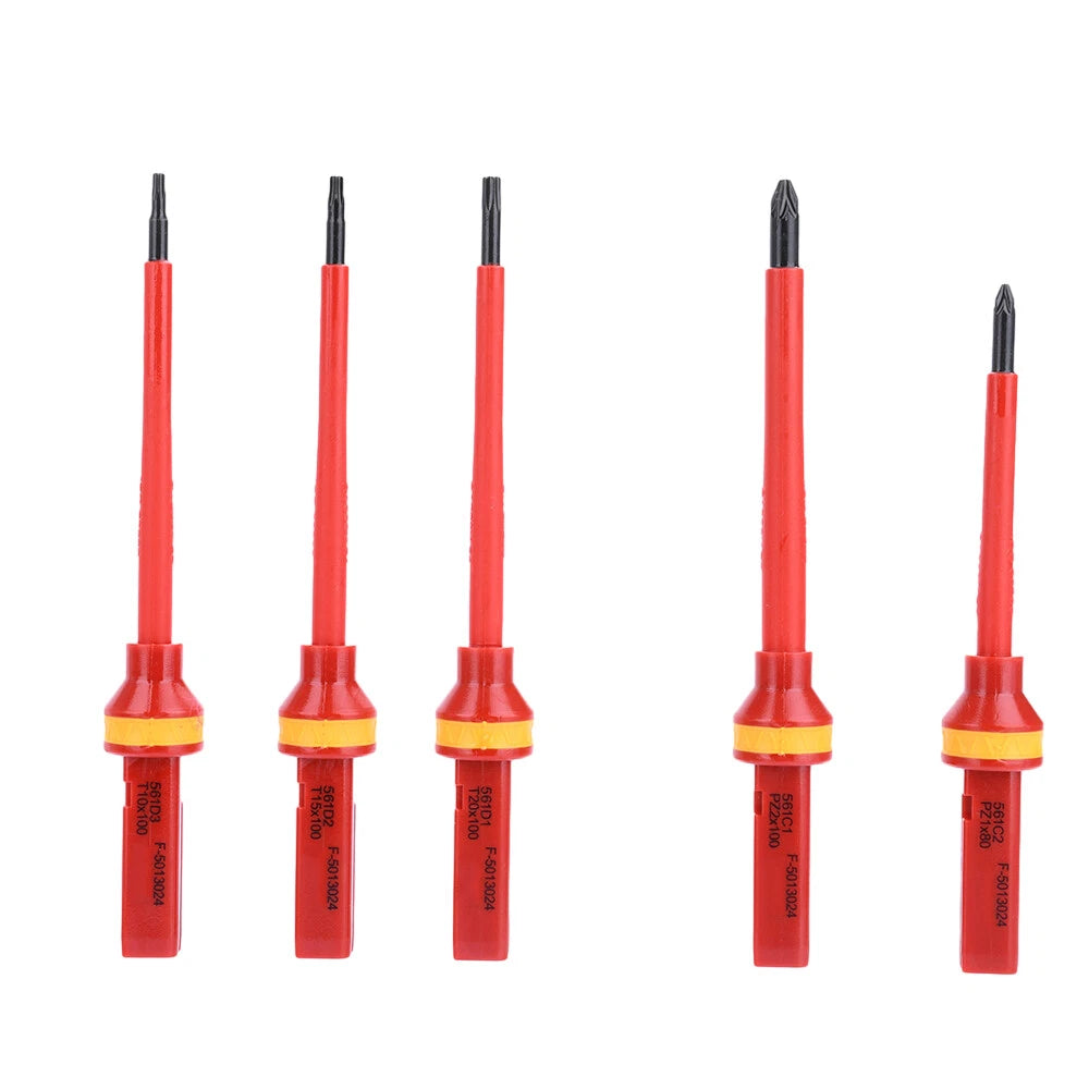 13PCS Changeable Insulated Screwdriver Set Household Electrician Repair Tool Kit