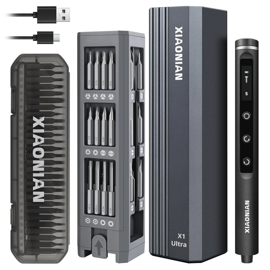 3.7V Precision Electric Screwdriver Set76 IN 1 Magnetic Storage Mini Electric...