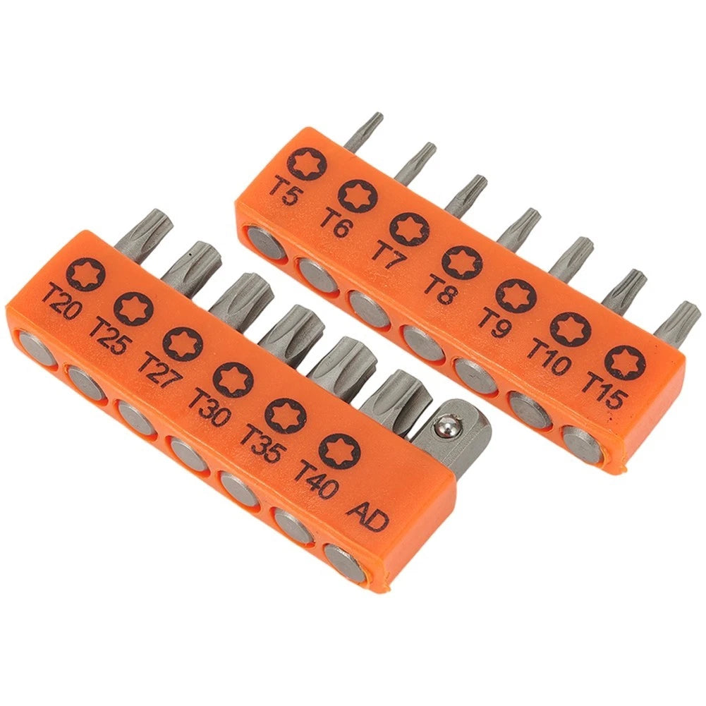 14pcs Screwdriver Set 6.35mm Hex Shank Advanced Alloy Steel Induction Hardening