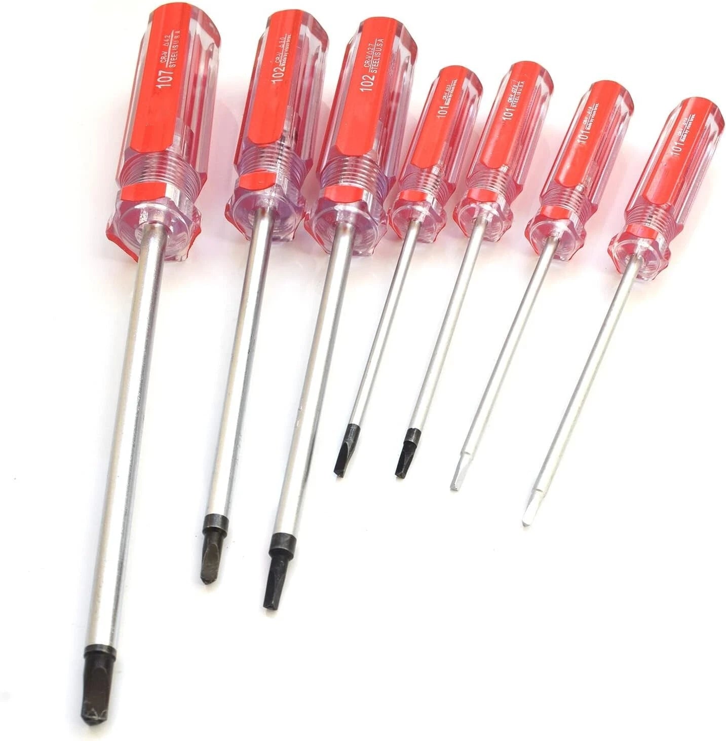 Triangle Screwdrivers Set 7 Sizes 1.4mm 1.8mm 2.0mm 2.3mm 2.7mm 3.0mm 4.2mm 7in1