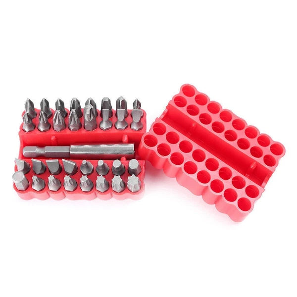 33pcs Electric Screwdriver Charging Drill Head Screwdriver Bit Set Security Tool