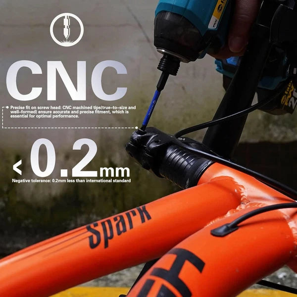 16 Pack Phillips Impact Driver Bits, #2 Head Magnetic PH2, Assorted