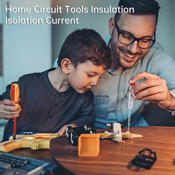 13PCS Changeable Insulated Screwdriver Set Household Electrician Repair Tool Kit