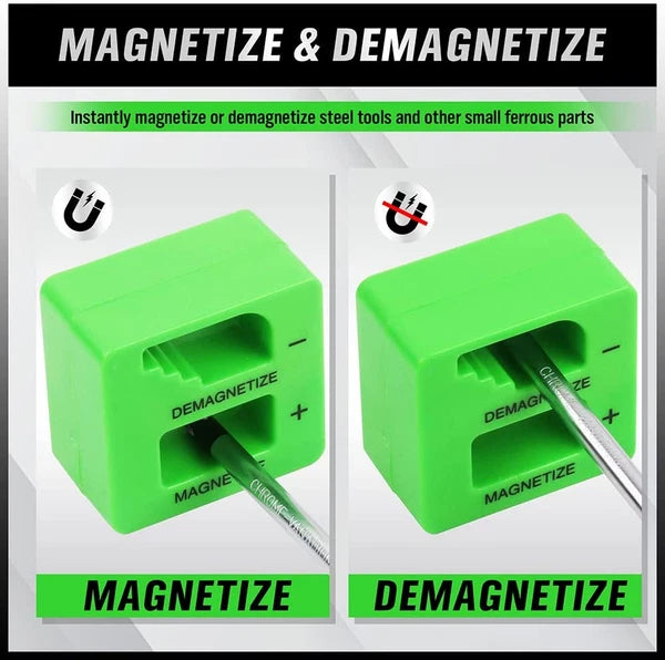 11PCS Screwdriver Set, Magnetic 5 Phillips and 5 Flat Head Black