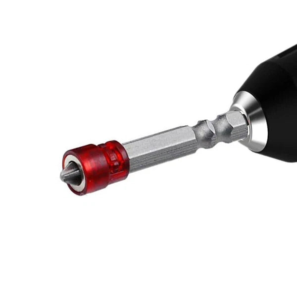 1/4" Cross Magnetic Screwdriver Bit PH2 Hex Shank Screwdriver Holder Ring Tool
