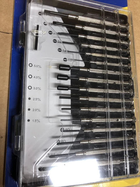 Shopworks 16pc Precision Screwdriver Set Brand New