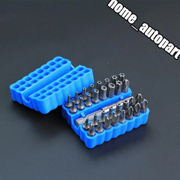 Tri Wing Screwdriver 33 Torx Bit Set Tamper Proof Security Torq Hex Star Spanner