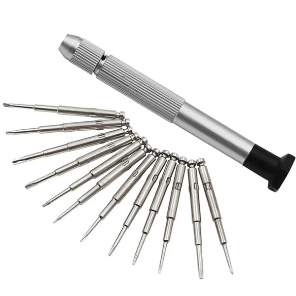 1 Set/13pcs Precision Screwdriver Set Electronics Product Repair Tool Kit with