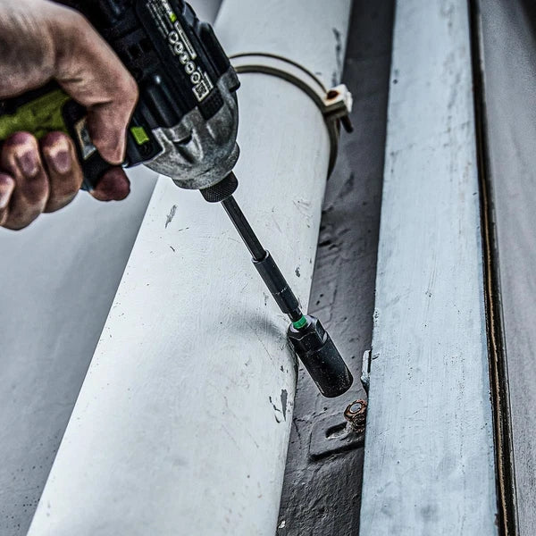 Magnetic Nut Driver Set - 10pcs Metric Impact Bit Set with Quick Change 1/4''