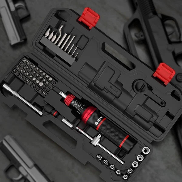 Torque Screwdriver, 64 Pcs 10-70 Inch Pound Torque Screwdriver Set with T-Bar Ha