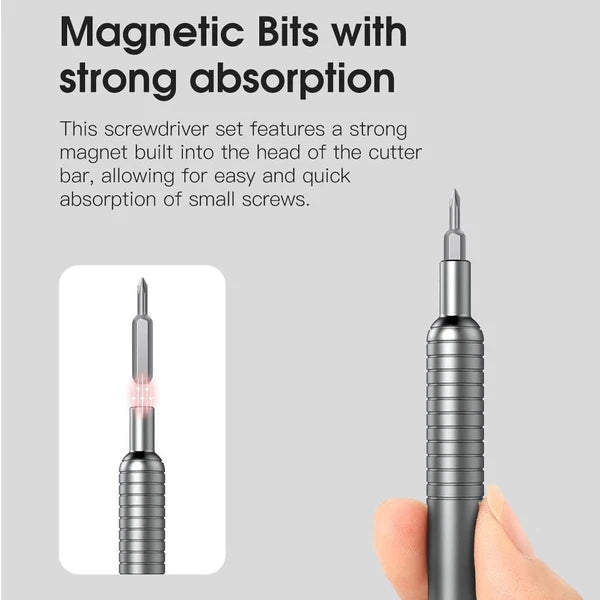 51 in 1 Precision Screwdriver Set, Portable Screwdriver Set with 48 Magnetic 7D