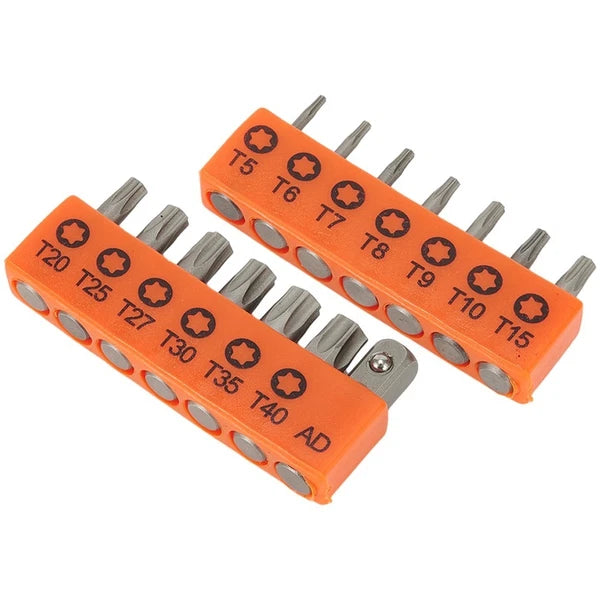 14pcs Screwdriver Set 6.35mm Hex Shank Advanced Alloy Steel Induction Hardening