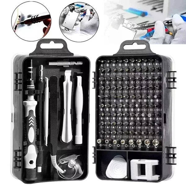 115 in 1 Magnetic Precision Screwdriver Set PC Phone Electronics Repair Tool Kit