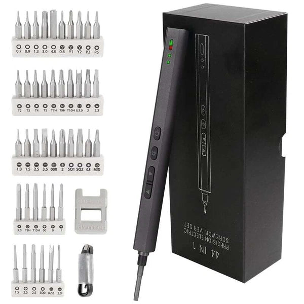 44 IN 1 Cordless Mini Power Precision Screwdriver Electric Screwdriver Kit Set