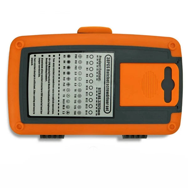 38 in 1 Labor-saving Ratchet Multipurpose Screwdriver Bit Repair Tool set