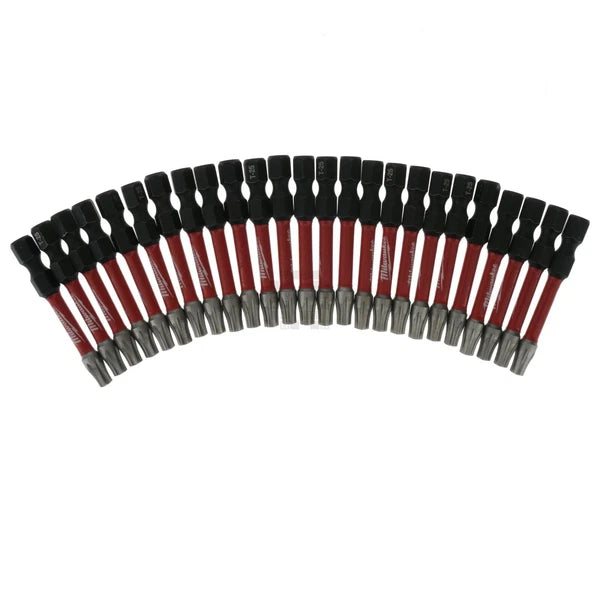 Milwaukee 48-32-4785 2" T25 TORX SHOCKWAVE Impact Duty Power Bit, 25 Bulk Pack