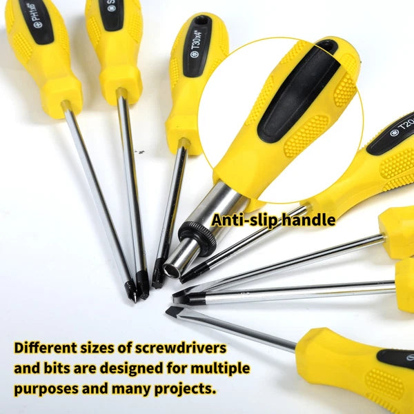 100pc Multi-Tool Screwdriver Set w/ Stand for Home Repair & DIY