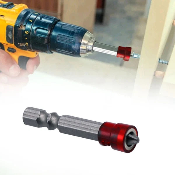 1/4" Cross Magnetic Screwdriver Bit PH2 Hex Shank Screwdriver Holder Ring Tool