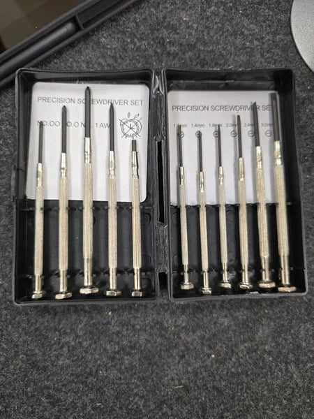 11 pc Mini Screwdriver Set repair tools for phone glasses watch jewelry computer