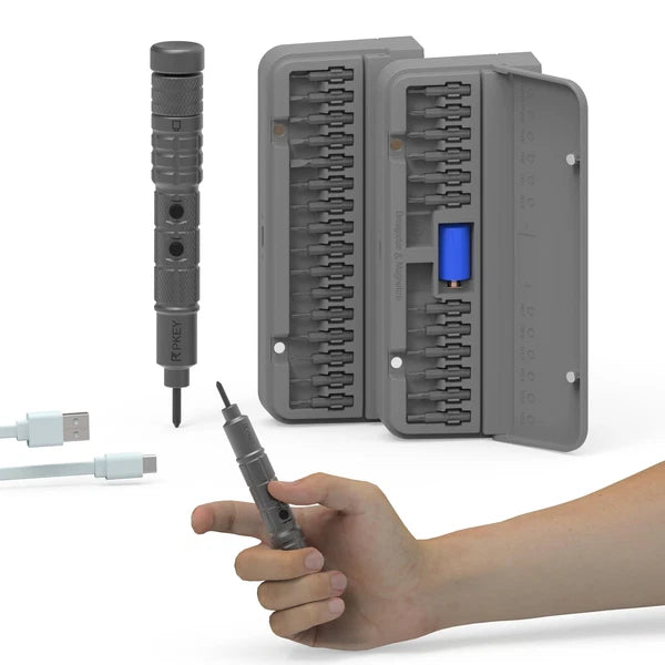 Mini Electric Screwdriver Set,Precision Electric Screwdriver, Cordless with 2...