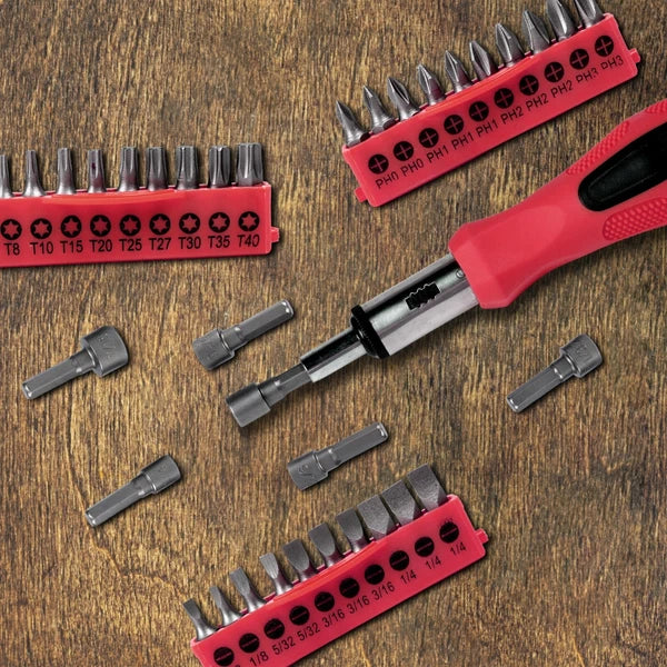 100pc Multi-Tool Screwdriver Set w/ Stand for Home Repair & DIY