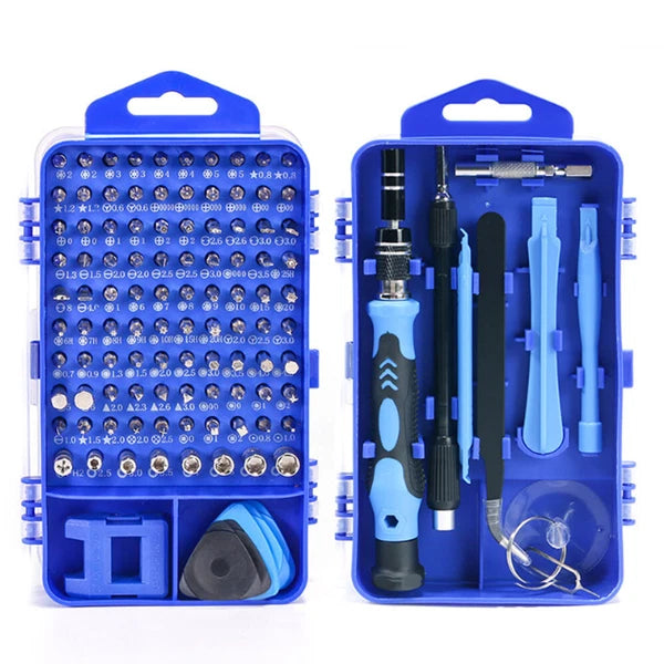 115 in 1 Screwdriver Set Chrome Vanadium Steel Screwdriver Set Repair Tool Kit