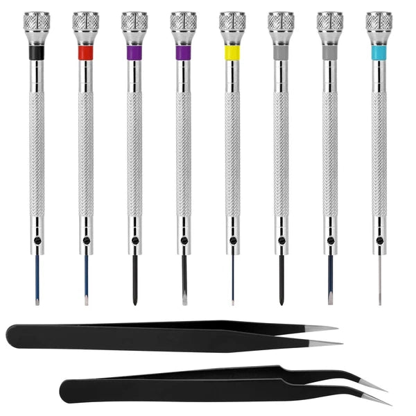 8 Pcs Professional Watch Screwdriver Set Micro Precision Screwdriver Set 0.6-1mm