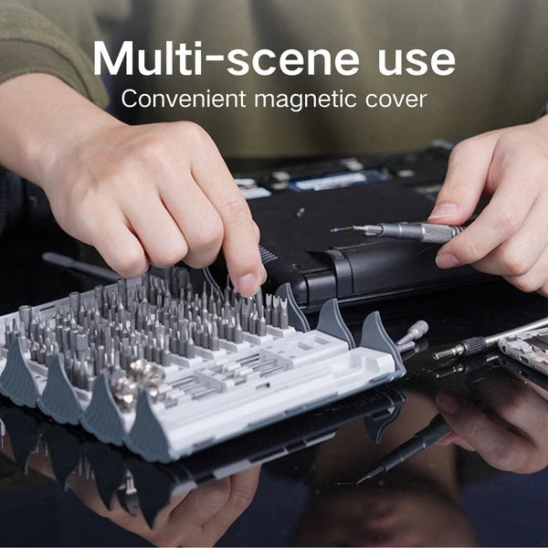 128 in 1 Screwdriver Set Electronics Precision Magnetic Repair Tool  122 Bits *