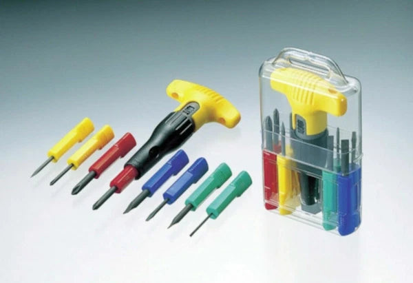 TRUSCO / HOME SCREWDRIVER SET WITH GRIP / TRD-8S