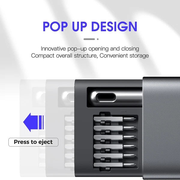 51 in 1 Precision Screwdriver Set, Portable Screwdriver Set with 48 Magnetic 7D