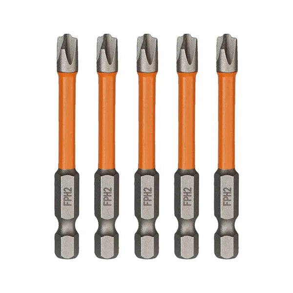 10pcs Magnetic Special Slotted Cross Screwdriver Bit For Electrician FPH2 - USA