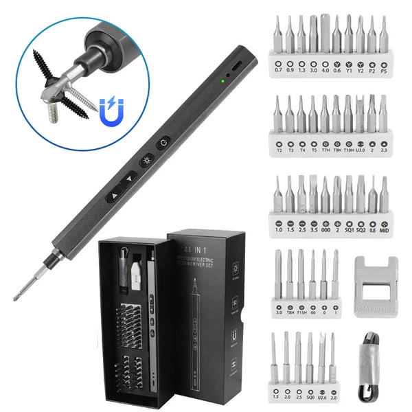 44 IN 1 Cordless Mini Power Precision Screwdriver Electric Screwdriver Kit Set