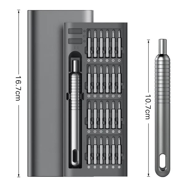 51 in 1 Precision Screwdriver Set, Portable Screwdriver Set with 48 Magnetic 7D