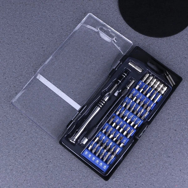 58 in Screwdriver Set Glasses Repair Kit with Screws Tool Magnetic Bits