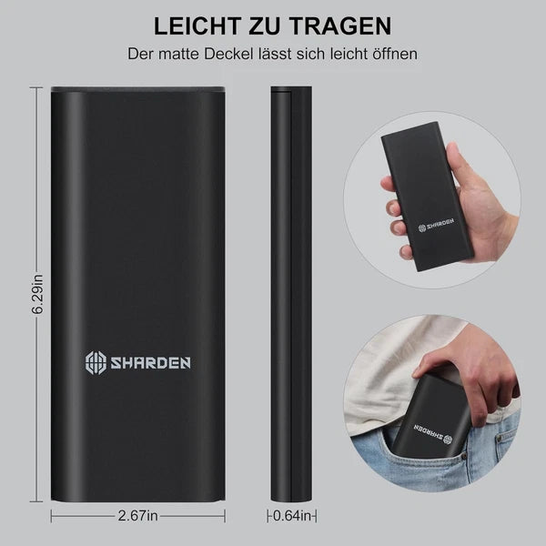 Precision Screwdriver Set 49 in 1 SHARDEN Small Black