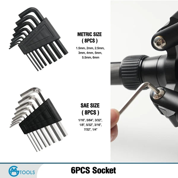 118PCS Magnetic Screwdriver Set, Screwdriver Set with Plastic Racking, Precis...