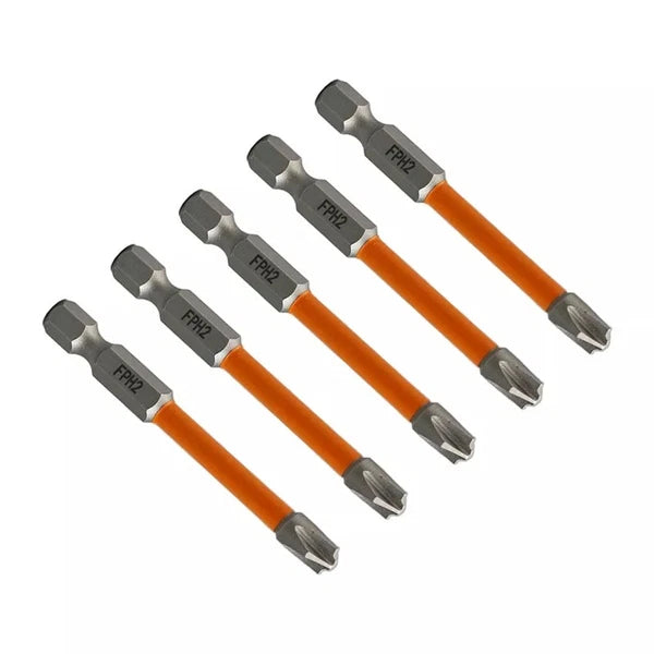 10pcs Magnetic Special Slotted Cross Screwdriver Bit For Electrician FPH2 - USA