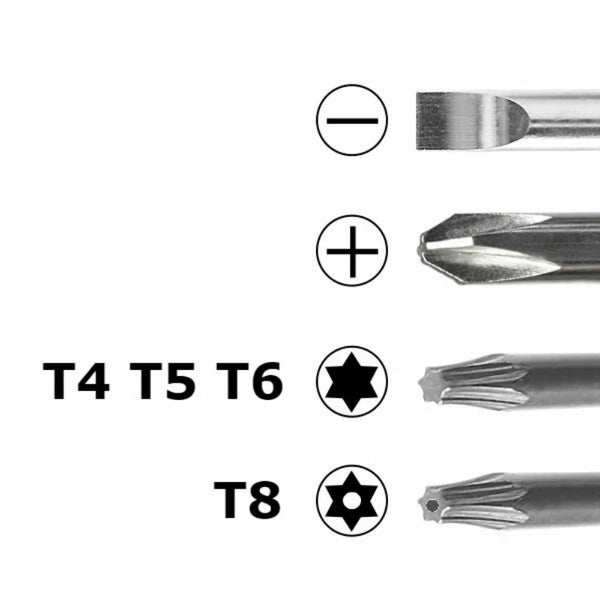 Mobile Repair Magnetic Screwdriver Torx T4 T5 T6 T8H Pry Bar Tool Kit 7pcs Set