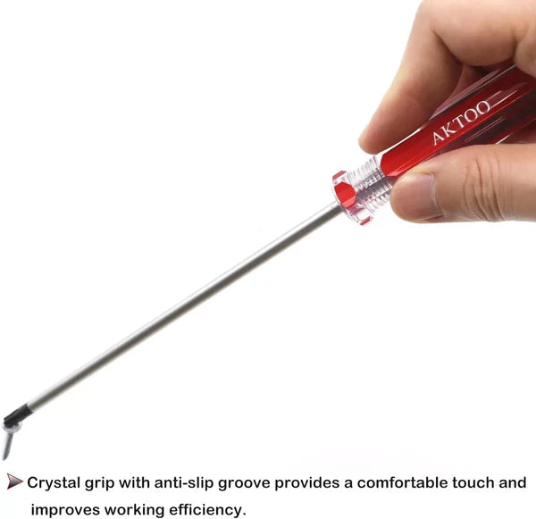 5Pcs T15 T20 T25 T27 T30 Torx Screwdriver Set, Magnetic