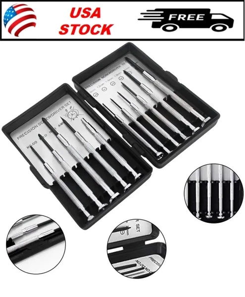 11-Piece Precision Screwdriver Set for Electronics Repair and Home Use