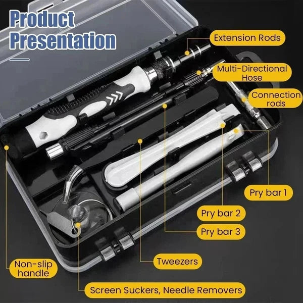 115 in 1 Magnetic Precision Screwdriver Set PC Phone Electronics Repair Tool Kit