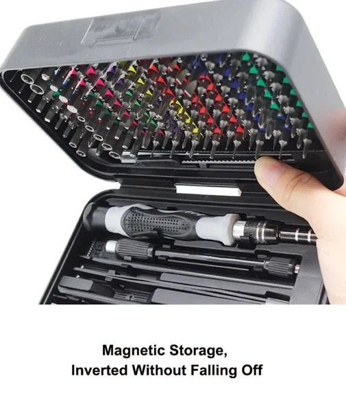 Multifunctional132 in1 Phillips Slotted Screw Bit Kit Precision Screwdriver Set
