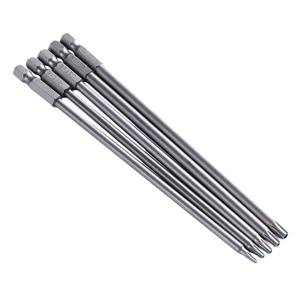 5 Pcs Screw Driver Bit Steel Screwdriver Drill Bits